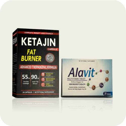 Ketajin + Alavit — Power Burn & Energy Boost Pack
