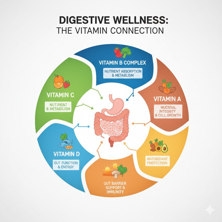 How Vitamins Can Improve Your Digestive Health.