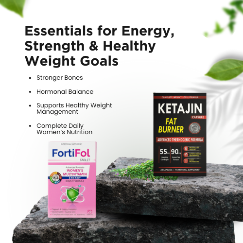 Ketajin + FortiFol — Shape & Shine Combo