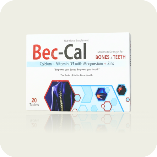 Bec-Cal Tablets – Maximum Strength for Bones & Teeth