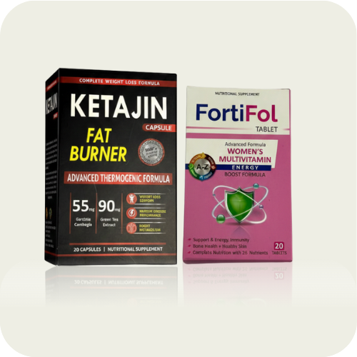 Ketajin + FortiFol — Shape & Shine Combo